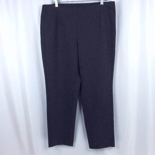 JORDAN Pantalone donna J Jill Ponte gamba slim taglia large elastico in vita elasticizzato