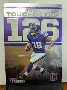 Zone Out - Adrian Peterson - Total Touchdowns 126 - 2024 Topps Signature Class - Picture 1 of 2