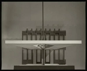 Photo:United States Embassy, Oslo, Norway. Canopy. Model - Picture 1 of 1