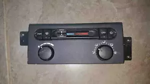 Heater A/c Control CHRYSLER PACIFICA 2005-2008 05005460AA manual dual zone - Picture 1 of 9