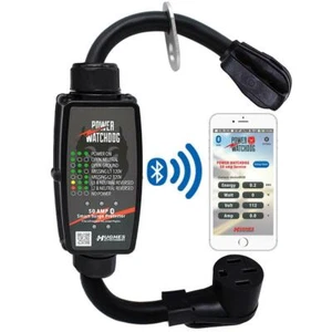 Hughes PWD50 Power Watchdog Bluetooth Portable Surge Protector  50 Amp - Afbeelding 1 van 4