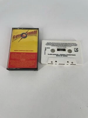 Queen Cassette Flash Gordon Soundtrack 1980 Elektra Records Excellent Condition - Image 1 of 2