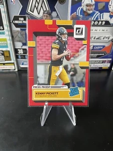 2022 Panini Donruss Kenny Pickett prensa a prueba clasificación roja novato radiocontrol #301 - Imagen 1 de 2