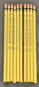 VNTG “THE ALLSTATE PLEDGE-KEEP THE PROMISE” LOT OF 10 UNSHARPENED #2 PENCILS USA - Picture 1 of 6
