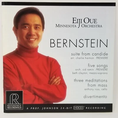 Eiji Oue Bernstein Minnesota CD RR Reference Recording - Image 1 of 2