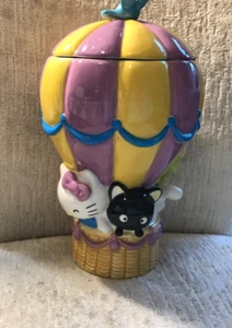 Blue Sky HELLO KITTY & CHOCOCAT Heißluftballon Keksdose Neu ohne Verpackung - Bild 1 von 15