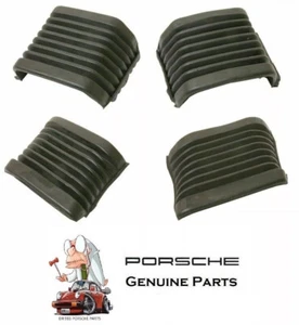 Porsche 911 912 74-89 Bumper Bellows Front Rear L+ R Rubber Joint Insert SET dse - Bild 1 von 1