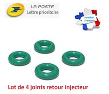 4 Joint torique retour injecteur fuite off Gasoil Bosch 1.4 1.6 HDI 1.5 1.9 DCI 