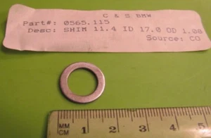 Montesa 60 Micro Scooter NOS 05M Kick Starter Shim p/n 0565.115 & 05.65.115 - Imagen 1 de 2