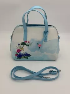 Cartera Loungefly Disney Alicia en el País de las Maravillas Cheshire Gato Flora Acuarela - Imagen 1 de 3