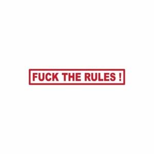 01 Hells Angels Support 81 pegatina F*CK LAS REGLAS - Imagen 1 de 2