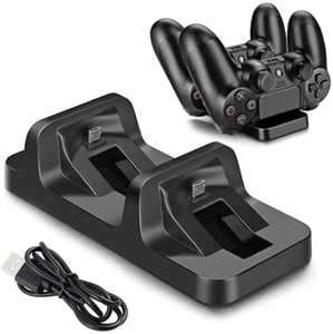 Dual Wireless USB Controller Charger Docking Station for PS4 Dualshock 4 - Picture 1 of 3