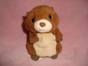 Russ Petooties Pets Beaver Small Plush & Beans 4" T - Imagen 1 de 6