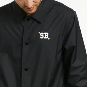 Giacca da skate uomo Nike SB Shield tinta unita abbigliamento outdoor attivo CI2612-010 NUOVA taglia M - Foto 1 di 8