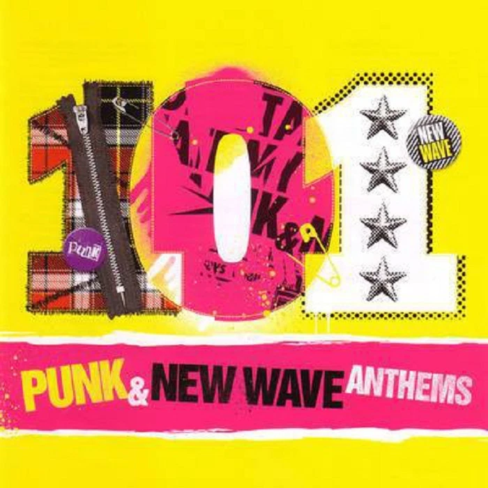 101 PUNK & NEW WAVE ANTHEMS - 5CD (Iggy Pop, Ramones, Blondie, Devo,..) - Bild 1 von 1