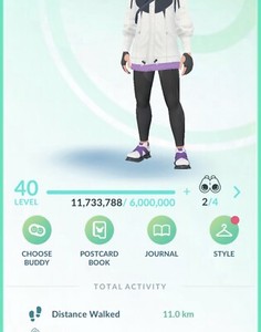 Pokémon Go Level 40 PTC| 20-40 Shinys ✨ | 1-9 Legend | 2M Dust | No Team