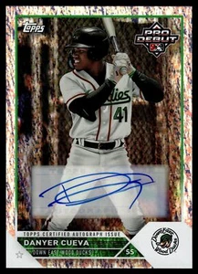 2023 Topps PRO DEBUT DANYER CUEVA SPARKLE FOIL AUTO 50/199 PD-2 - Picture 1 of 2