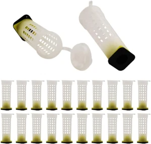 Bee Queen Cage Rearing Cup 20 Sets Beekeeping Equipment Insects Tools - Picture 1 of 8