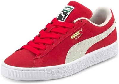 Gamuza PUMA Clásica XXI Alto Riesgo Rojo/Puma Blanco Big Kid 5C 380560-02 Foto 1 de 4