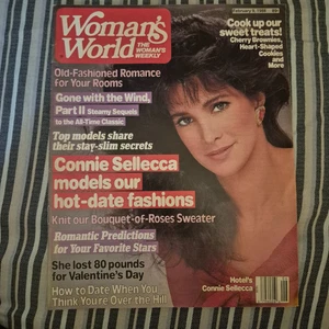 Woman's World Magazine February 9 1988 Connie Sellecca No Label - Bild 1 von 3