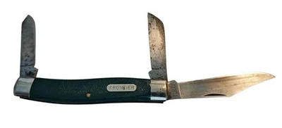 Винтажный складной карманный нож Frontier Imperial Ireland с 3 лезвиями Stockmann Gree - Изображение 1 из 3