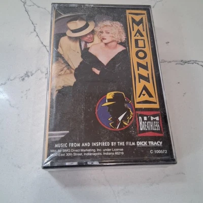 Sealed Madonna I'm Breathless Dick Tracy Warren Beatty Cassette Tape 1990 Vogue  Foto 1 de 4