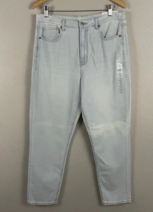 Jean American Eagle para mujer 12 tiro alto mamá lavado claro - Imagen 1 de 6