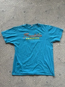 Franklin Barbecue Austin Texas T-Shirt - blau - Large - Bild 1 von 3