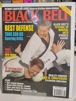 November 2006 Vintage Black Belt Magazine Bagged And Boarded In Great Condition  - Image 1 of 3