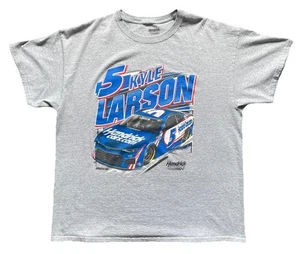 Nascar Kyle Larson #5 XL grau kurzarm Racing T-Shirt Hendrick Motorsports - Bild 1 von 7