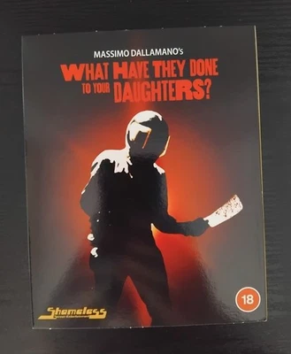 WHAT HAVE THEY DONE TO YOUR DAUGHTERS? BLU-AY HORROR SHAMELESS. NUMBERED EDITION - Image 1 of 4