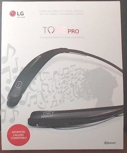 Casque sans fil LG HBS-770 Tone Pro collier Bluetooth (NOIR) NEUF - Photo 1 sur 3