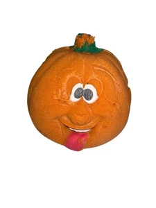 Zucca Jack O' Lanterna 1988 Giocattolo Ben Fatto Mfg Co Halloween Decorazione Squish - Foto 1 di 7