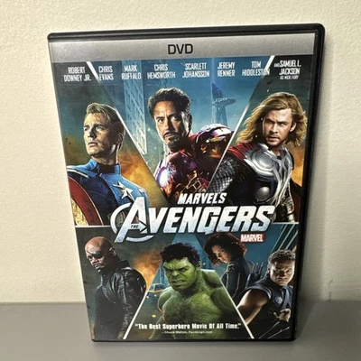 Marvel’s The Avengers (1) (DVD 2012) (MCU 6) Hulk Thor Captain America Iron Man+ - Image 1 of 3