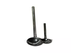 Soup Ladle 2 piece Set Solingen Germany Mixed Colored Metal Silver and Gold Tone - Picture 1 of 5