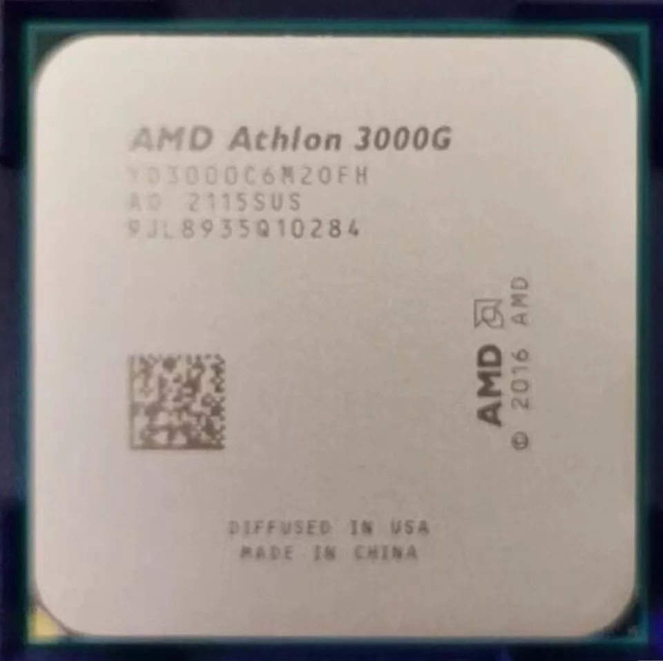 AMD Athlon 3000G 2C 4T 3.50GHz  Sockel AM4 CPU Prozessor - Image 1 of 1