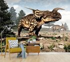 3D Triceratops 4207Na Wallpaper Wall Mural Removable Self-Adhesive Fay