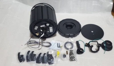 Quorum Proxima  Noir Fan 96728-69 YU-Q8900CF Motor ONLY (MISSING 72" 8 Blade) - Image 1 of 4