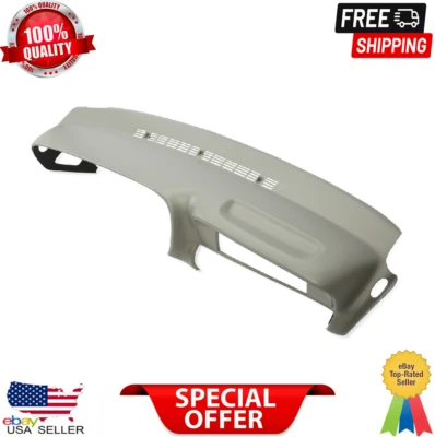 NEW Molded Dash Cover Cap For 1997 97-99 00 GMC SUVs & Trucks in Medium Grey - Image 1 of 4