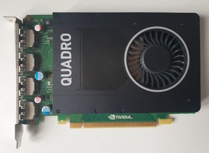 nVIDIA Quadro M2000 4GB DDR5 PCIe x16 Gen3 / PCIe 3.0 4x DisplayPort - Bild 1 von 3