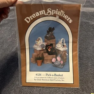 Vintage Dream Spinners #124 Pick-a-Basket Great American Quilt Factory UNCUT - Picture 1 of 2
