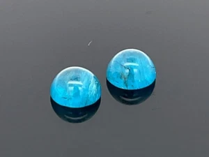SCHMUCKJAGD 2er SET SAMMLERSTEINE APATIT ca. 2,65 ct. - Bild 1 von 5