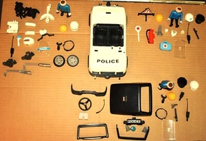 1976 Set auto polizia, set moto & set salvataggio tutto incluso, senza scatola - nuovo di zecca - Foto 1 di 7