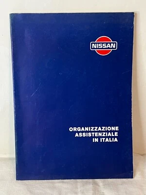 NISSAN 1996 1997 LIBRETTO ASSISTENZA ORGANIZZAZIONE ASSISTENZIALE IN ITALIA - Immagine 1 di 4
