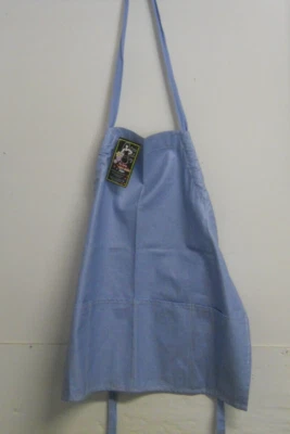 TWO LUMPS OF SUGAR KITCHEN  LIGHT BLUE CHEF'S APRON  CUISINE, COCINA, - Image 1 of 4
