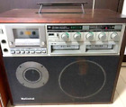 Junk Vintage 8 Track W Tape Player + Cassette Recorder National  RQ-87 Japan F/S
