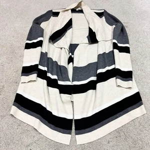 Loft Cardigan Women’s Multicolored Striped Long Sleeve Size XS - Picture 1 of 11