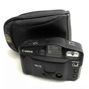 Canon Sure Shot Owl analoge Kompaktkamera 35 mm mit Tasche GETESTET Y2K 90er - Bild 1 von 6