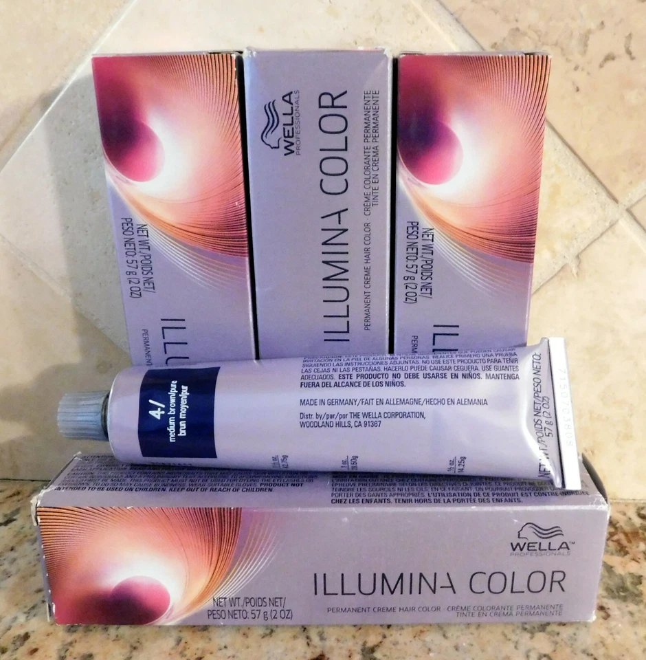 Wella Illumina Permanent Cream Hair Color 2 oz. U-Pick EXPIRED 2015-2017 - Image 1 of 1