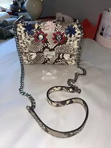 Rebecca Minkoff Schultertasche Christy Small Snake-Print - Bild 1 von 4